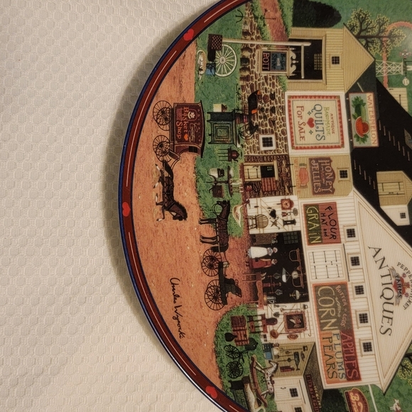 The Bradford Exchange Peppercricket Farms Decorative Plates Charles Wysocki's - Picture 2 of 6